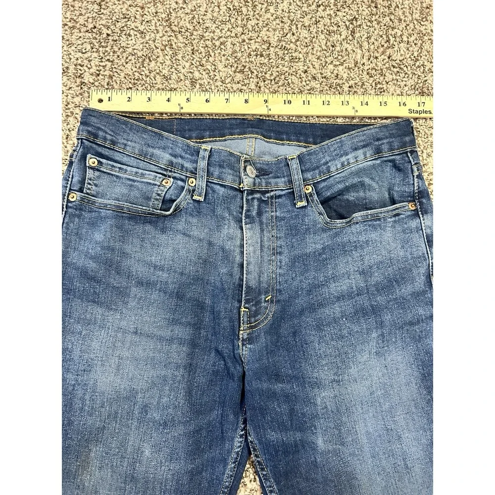 Levi's 511 Denim Jeans Men's 34x32 Slim Fit Dark Wash
